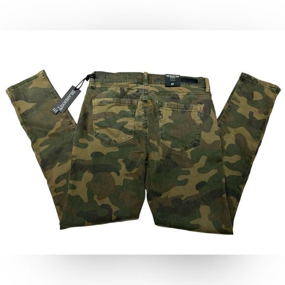 NWT Blank NYC Camouflage Camo Print Cropped Skinny Jeans The Reade Crop size 27 - Picture 7 of 11